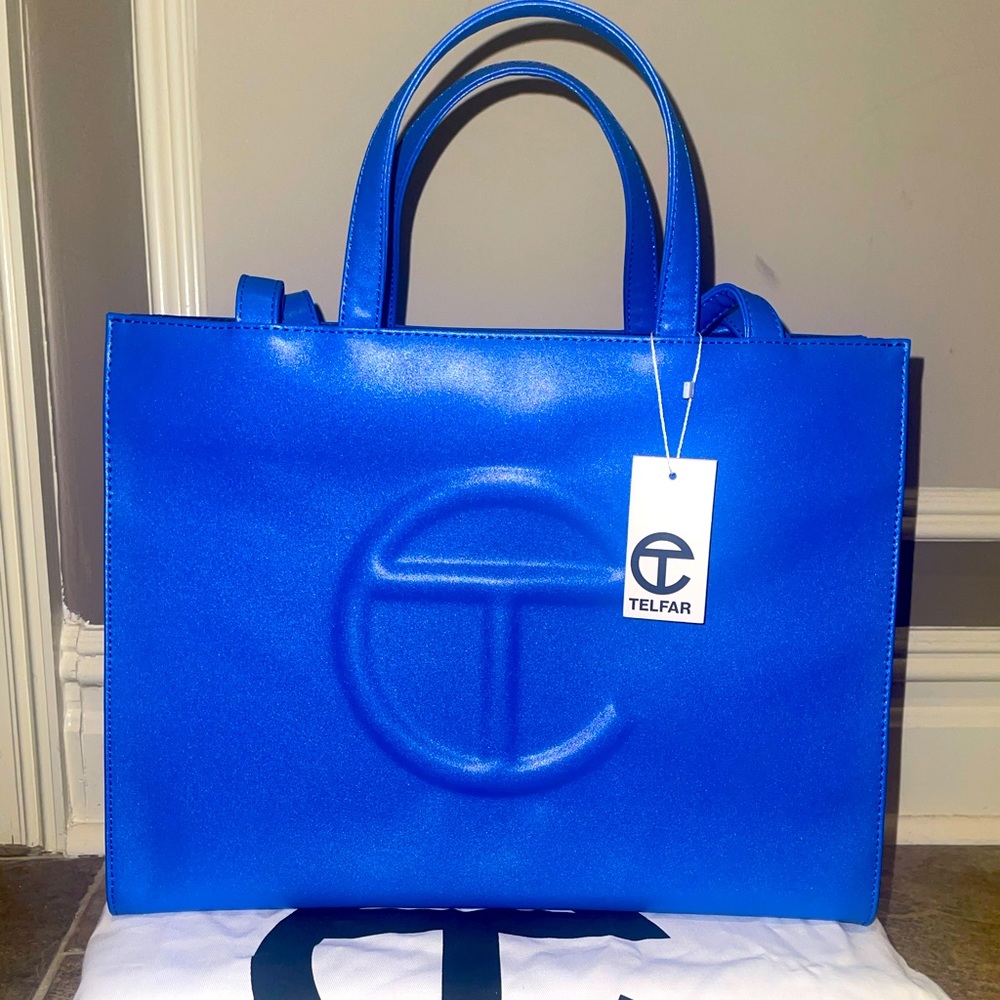 Telfar Medium Shopping Bag Painter's Tape